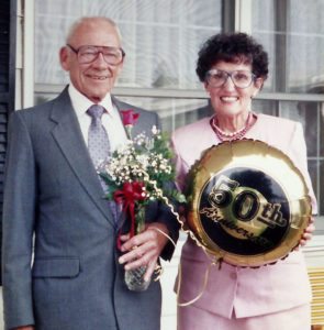 Jim & Trudy R. on their 50th wedding anniversary