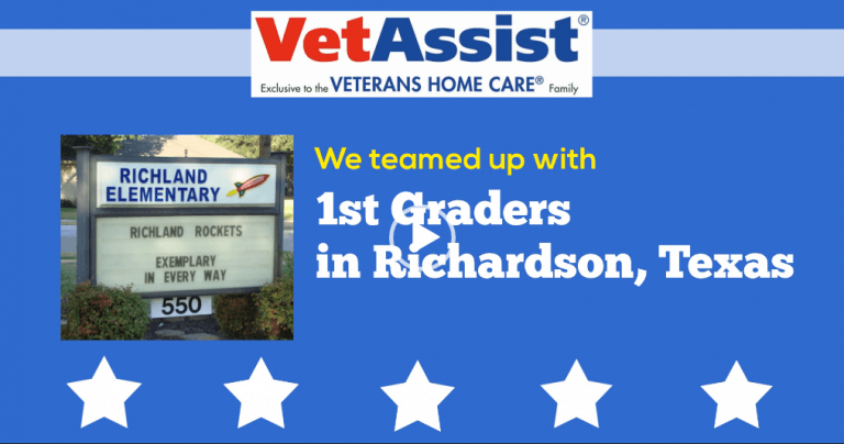 Read more about the article Richardson Texas 1st Graders Thank Veterans