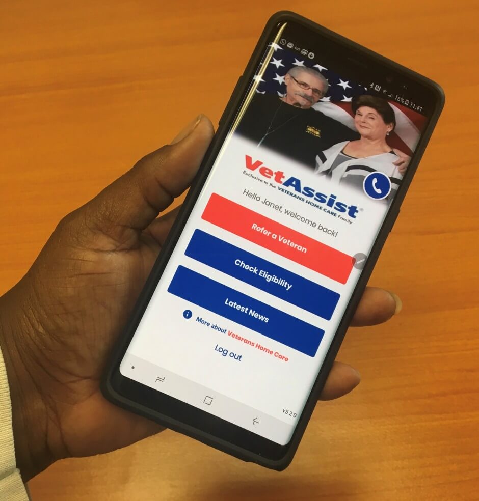 Read more about the article Veterans Home Care Launches New VetAssist® Mobile App for Senior Care Professionals