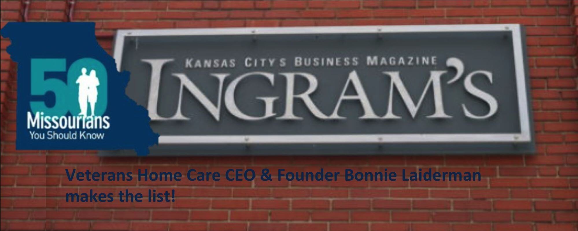 Read more about the article Ingram’s Magazine Calls Bonnie Laiderman 1 of 50 Missourians You Should Know